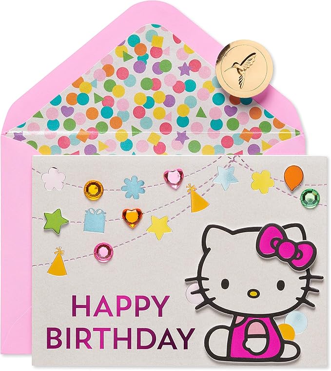 Papyrus Hello Kitty Birthday Card for Girl (Extra-Special Day)