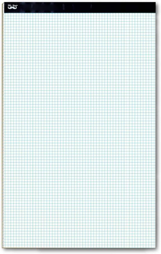 Mr. Pen- Engineering Paper Pad, Graph Paper, 5x5 (5 Squares per inch), 17"x11", 22 Sheets, Engineering Pad, Grid Paper, Computation Pads, Drafting Paper, Squared Paper, Blueprint Paper, Writing Paper