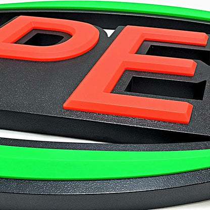 32'' X 17'' New Jumbo ULTRA BRIGHT LED Open Sign — Remote Controlled — Dynamic Light Modes — Enhance Your Business Presence [Red/Green]