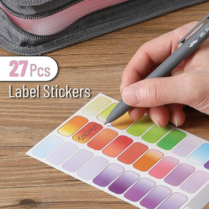 Mr. Pen- Accordion File Organizer, 13 Pockets, Pink, Document Organizer, Expanding File Folder Organizer, Accordion Folders for Documents, Accordian Folder, Accordian File Organizer