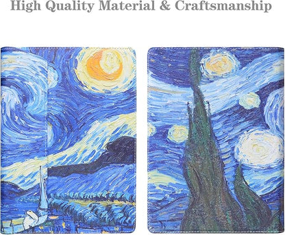 Alapmk Protective Case for 13.3" Dell XPS 13 2-in-1 7390/Dell XPS 13 2-in-1 9310/Latitude 9330 9340 & ThinkPad 13X Gen 2/Thinkbook 13x Gen 4[Not fit XPS 13 2-in-1 9365/XPS 13 7390 9310],Starry Night