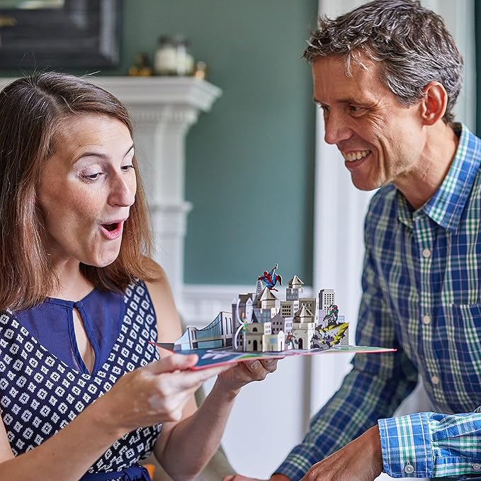 Lovepop Marvel’s Spider-Man You're Amazing! Pop Up Card, 5x7 - Pop Up Birthday Card, Spiderman Birthday Card, Superhero Card, Spiderman Funko Pop, Birthday Card for Boy or Grandson