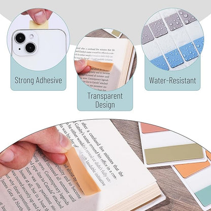 Mr. Pen- Sticky Index Tabs, 360 Pcs, Colorful Sticky Tabs for Notebooks, Page Markers, Page Tabs for Binders, Page Tabs Sticky Tabs for Books, Notebook Tabs, Book Sticky Tabs for Notebooks