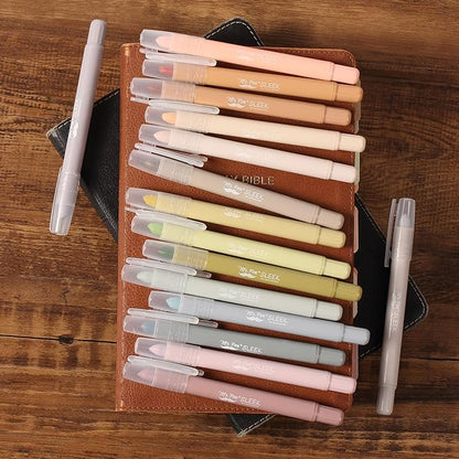 Mr. Pen- Gel Highlighters, 16 Pack, Soft & Muted Colors, No Bleed Bible Markers