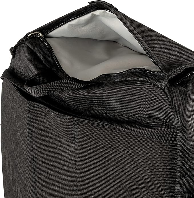 Skyway Luggage Rainier Weekender Backpack, Eco-Friendly, Made of 100% rPET Travel Laptop Bag for Women & Men, Flight Approved Carry On Bag, 43L, Kohala Black