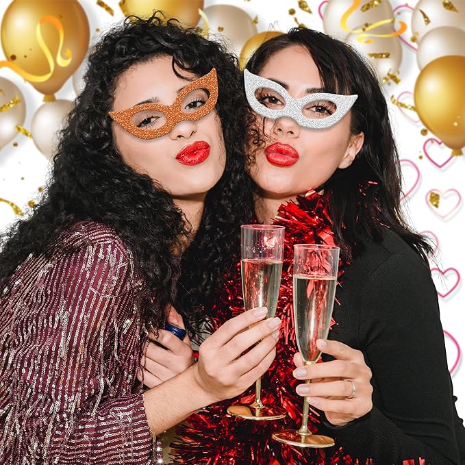 24 Sheets Orange Glitter Cardstock Paper, A4 Premium Sparkly Paper for Scrapbook, DIY Projects, Party Decoration, Gift Box Wrapping 250GSM/92lb