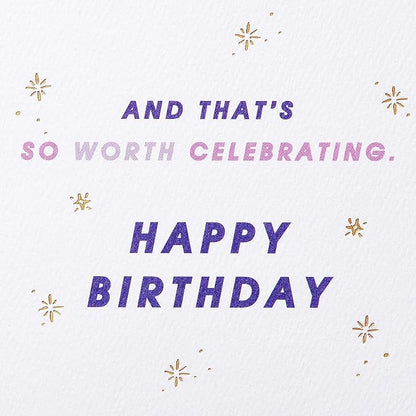 American Greetings Birthday Card for Her (So Worth Celebrating)