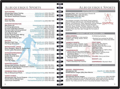 2025 Datebook & City Themed Planner – Resource Guide with Daily, Weekly & Monthly Views – 3-Year Reference Calendar - Multi-Purpose Travel Notebook Guide & Adventure Diary (Albuquerque '25)