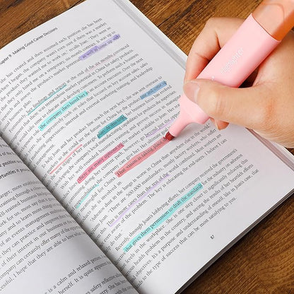 Mr. Pen- Highlighter Marker, 8 Pack, Morandi Colors, Chisel Tip, Cute Pastel Highlighter Set, Assorted Colors