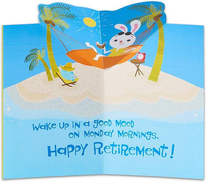 American Greetings Funny Retirement Card (Monday Mornings)