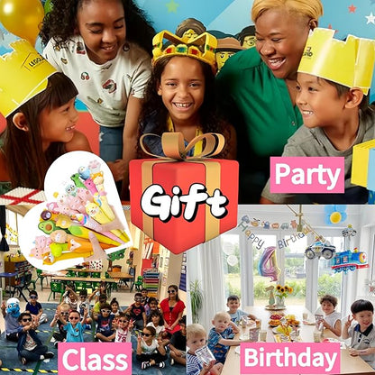 Easter Baskets 24pcs Kawaii Squishy Pen Cute & Fun Pens for Stationary & Cool Pens for Teenage Gifts for Tweens Back to School Supplies