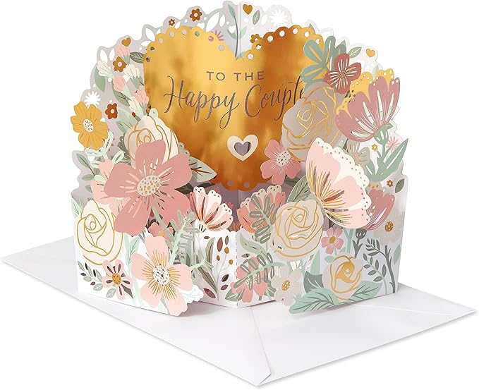 American Greetings Pop Up Wedding Card (A Wonderful Life)