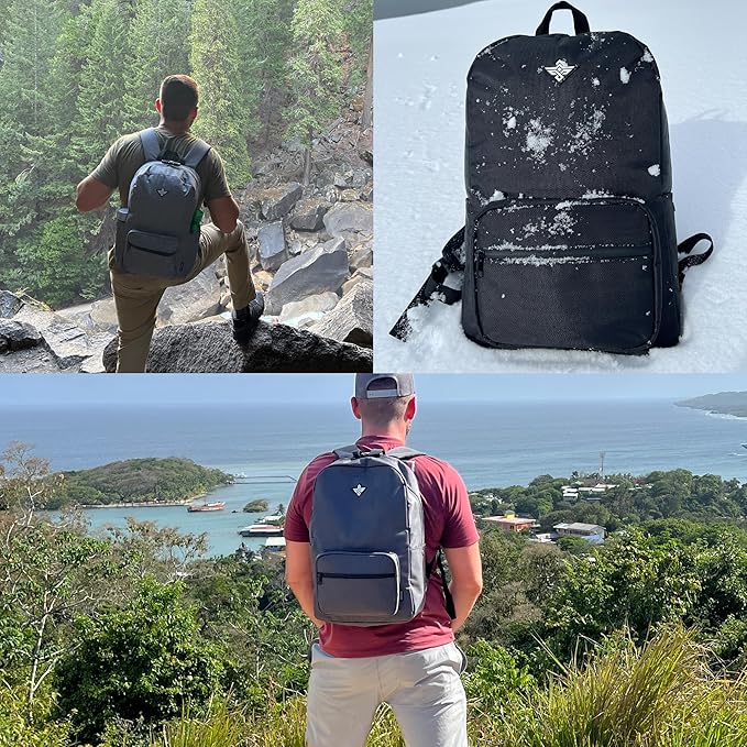 Legend Laptop Backpack with Anti Theft Combination Lock Weather Resistant (Graphite)