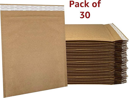 Honeycomb paper padded envelope sealable mailers (30, #2-8.5" x 11")