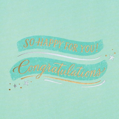 American Greetings Religious Congratulations Card (Happy for You)