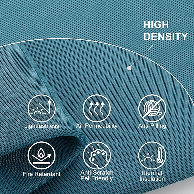 Desk Dividers, Desk Privacy Panel Shield Board for Student, Office, Classroom, Home, Free Standing Scratch Resistance, 48"x18", Sapphire