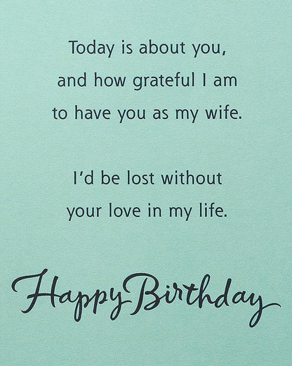 American Greetings Birthday Card for Wife (My Incredible Wife)