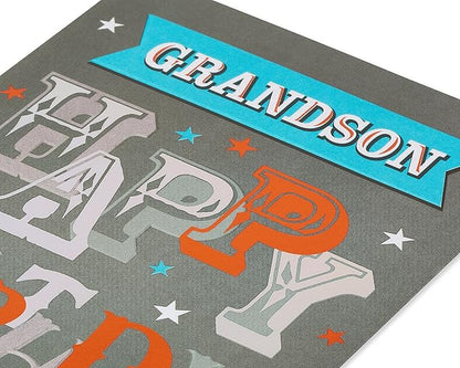 American Greetings Birthday Card for Grandson (Awesome)