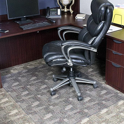 Dimex Office Chair Mat for Low Pile Carpet, 46" x 60", Clear