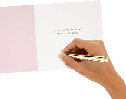 Hallmark Signature Birthday Card for Women (Happy You Day)