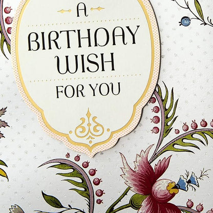 Hallmark Golden Thread Birthday Card (A Birthday Wish)