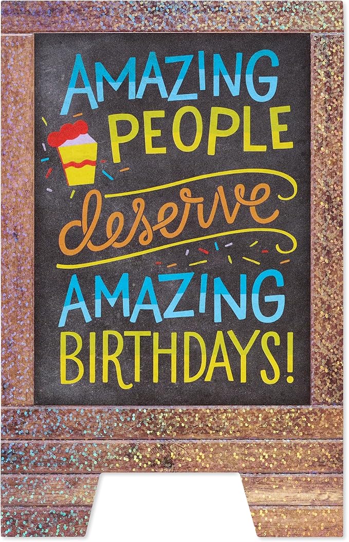 American Greetings Birthday Card (Off the Charts)