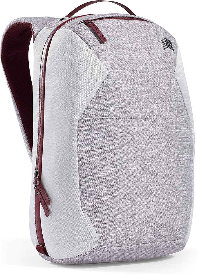 STM Myth Backpack featuring luggage pass-through 18L / 15" Laptop - Windsor Wine (stm-117-186P-04)