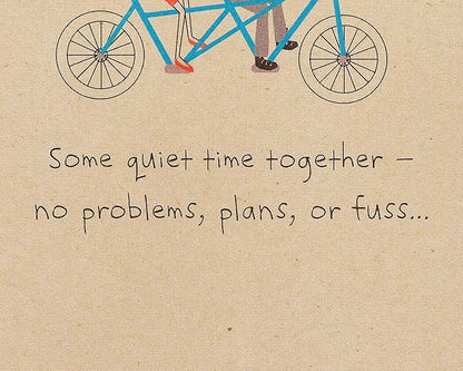 American Greetings Romantic Birthday Card (Being Us)