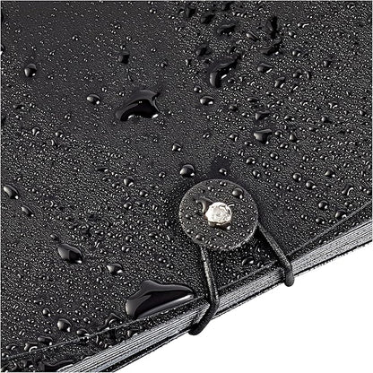 Amazon Basics Expanding Organizer File Folder, Letter Size - Black & Gray, 2-Pack