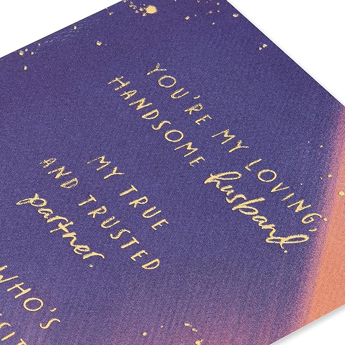 American Greetings Anniversary Card for Husband from Husband (Know Your Love)