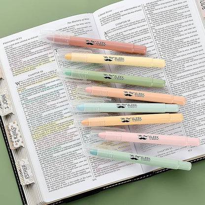Mr. Pen- Gel Highlighter Set, 16 Pack, Assorted Colors, Bible Highlighters No Bleed Gift Set, No Bleed Highlighters, Bible Highlighter, Gel Highlighters for Bibles