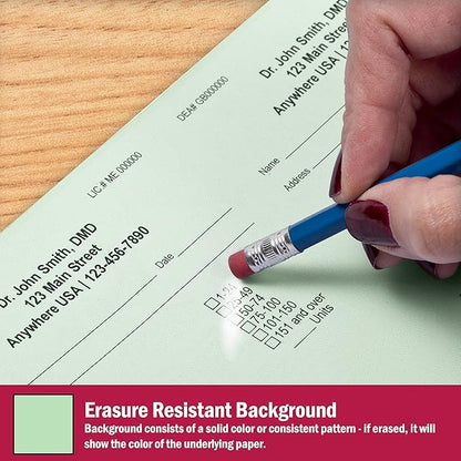 DocuGard Advanced Medical Security Paper for Printing Prescriptions and Preventing Fraud, CMS Approved, 7 Security Features, Laser and Inkjet Safe, Green, 8.5 x 11, 24 lb., 2500 Sheets (04542C)