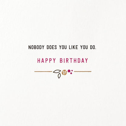 Hallmark Signature Birthday Card for Her (Sassy and Classy Flag)