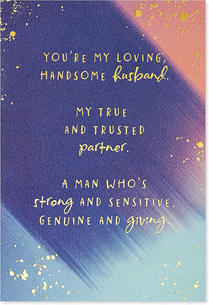 American Greetings Anniversary Card for Husband from Husband (Know Your Love)
