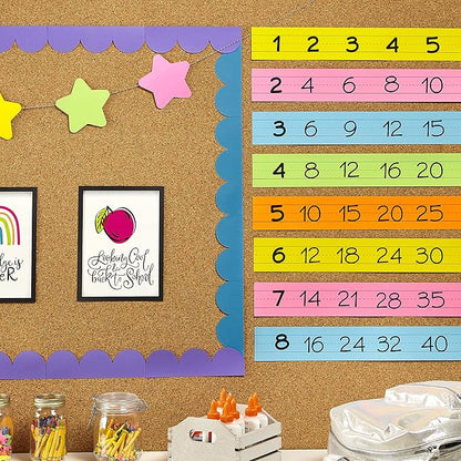 Astrobrights Colored Sentence Strips, 3" x 24", 65 lb/176 gsm, 5-Color Assortment, 100 Count (91992)