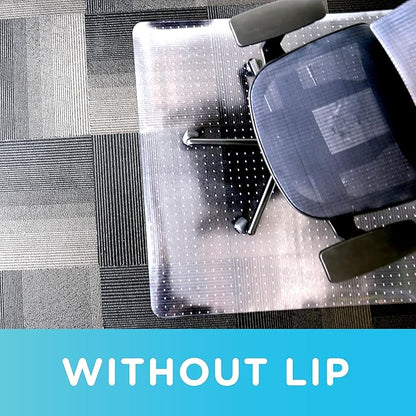 Dimex Office Chair Mat for Low Pile Carpet, 46" x 60", Clear