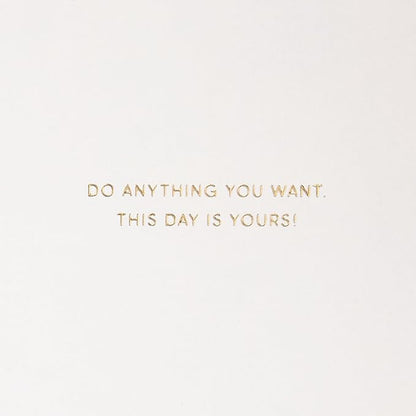 Hallmark Signature Birthday Card for Women (Happy You Day)