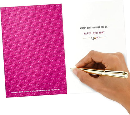 Hallmark Signature Birthday Card for Her (Sassy and Classy Flag)