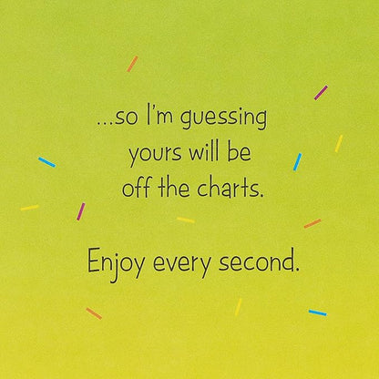 American Greetings Birthday Card (Off the Charts)