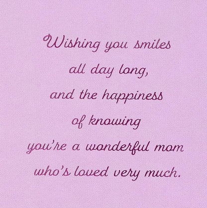 American Greetings Mom Birthday Card from Daughter (A Wonderful Mom)