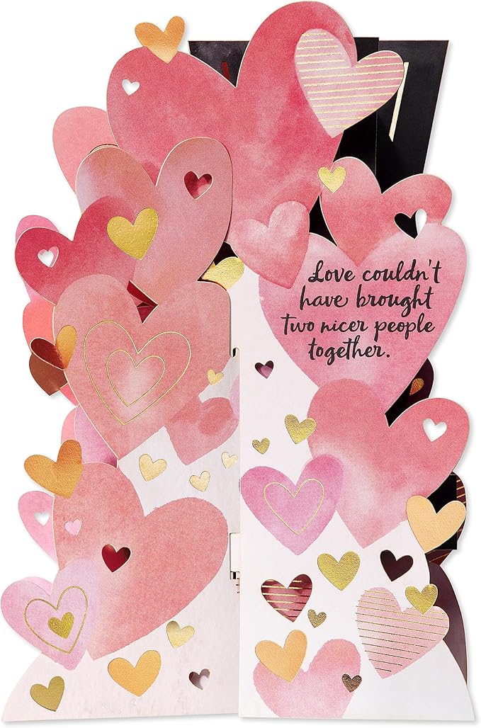 American Greetings Pop Up Wedding Card (Two Nice People)