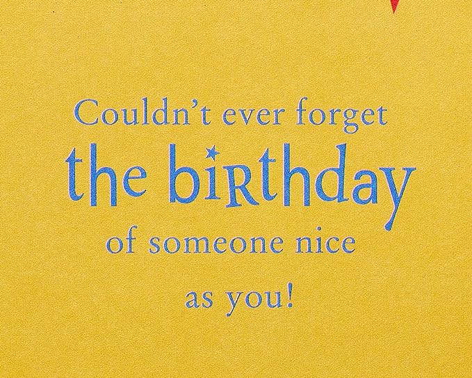 American Greetings Birthday Card (Couldn't Ever Forget)