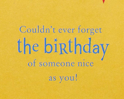 American Greetings Birthday Card (Couldn't Ever Forget)