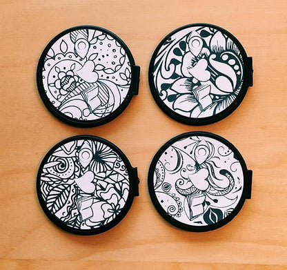 DIY - Color Your OWN Bulk Bookmarks for Kids - I Heart Books Clip Over The Page Bookmarks-75 Pack Boys & Girls. Perfect Student Incentives, Prizes, Classroom Rewards & Reading Awards!