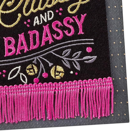 Hallmark Signature Birthday Card for Her (Sassy and Classy Flag)
